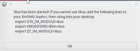 IBus Lint